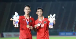 Pratama Arhan dan Marselino Ferdinan. (Sumber : instagram/pratamaarhan8)