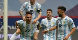 Lionel Messi dan Lautaro Martinez bisa saja tidak ikut datang ke Indonesia (Sumber : Twitter)