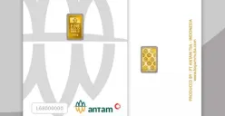 Ilustrasi emas Antam. (Sumber : Antam)