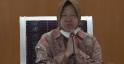 Menteri Sosial Tri Rismaharini menaggapi penggeledahan di kantor Kemensos (Sumber : YouTube Kemensos RI)