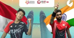 Christian Adinata akan bertemu wakil India, Prannoy HS, di semifinal Malaysia Masters 2023. (Sumber : Instagram @badmintalk_com)