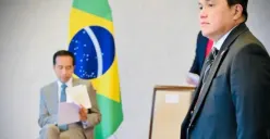 Ikut Nonton Konser Suga BTS di Jakarta, Erick Thohir: Saya Cuma Bisa Kagum Sepanjang Konser