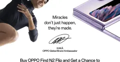 Mantan Pemain Terbaik Dunia, Kaka, menjadi Brand Ambassador Oppo (Sumber : Oppo Indonesia)