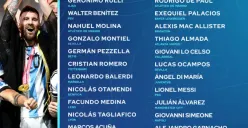 Skuad Argentina untuk FIFA Matchday Lawan Indonesia, Benar-Benar Bawa Tim Terbaik, Termasuk Lionel Messi!