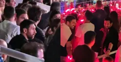 Lionel Messi lebih memilih nonton konser Coldplay ketimbang ada di acara ceremony juara PSG (Sumber : instagram)