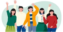 Ilustrasi pengalaman nilai-nilai Pancasila di kehidupan sehari-hari (Sumber : freepik)