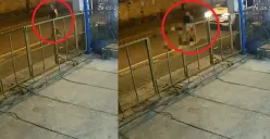 Rekaman CCTV detik-detik tabrak lari di Jalan Widoharjo, Kota Semarang. Tabrak lari terjadi pada Senin 29 Mei 2023 pukul 04.45 WIB. Kondisi korban masih kritis di RS Kariadi Semarang. (Sumber : Instagram @kejadiansmg)