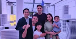 Rafathar foto bareng Kaka. (Sumber : instagram/raffinagita1717)