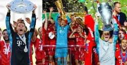 Bayern Munchen saat.emraih Treble Winners Eropa (Sumber : Twitter)