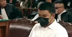 Shane Lukas di Pengadilan Negeri Jakarta Selatan (Sumber : KompasTV)