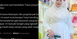 Netizen bikin daftar kehebohan Tasyi Athasyia (Sumber : Twitter @txtofbin dan instagram @tasyiathasyia)