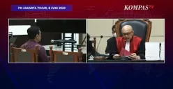 Sidang pencemaran nama baik dengan saksi pelapor, Luhut Binsar Pandjaitan. (Sumber : Screenshot YouTube KompasTV)