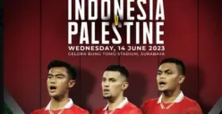 Timnas Indonesia akan berhadapan dengan Palestina (Sumber : Twitter)