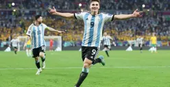 Julian Alvarez, striker Timnas Argentina (Sumber : Twitter)