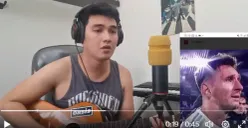 Aldi Taher berinisiatif membuat sebuah lagu. (Sumber : Twitter @alditaher_indo)