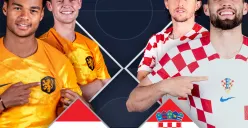 Semifinal UEFA Nations League Belanda vs Kroasia (Sumber : Twitter)