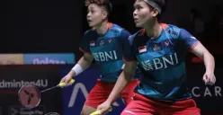 Indonesia Open 2023: Apri/Fadia Lolos ke 16 Besar, Bagas/Fikri Gagal Revans