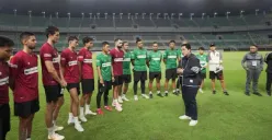 Jelang FIFA Matchday Lawan Palestina dan Argentina, Erick Thohir Datangi Pemain Timnas Indonesia