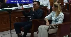 Saksi Rudy Setiawan dan  Istri saat sidang lanjutan Mario Dandy dan Shane Lukas (Sumber : Kompas TV)