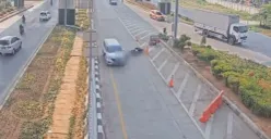 Tabrak lari di Cakung menewaskan seorang pemotor seusai dihantam mobil Avanza dari belakang terjadi pada Rabu pagi 14 Juni 2023. (Sumber : Twitter @pn7l7h)