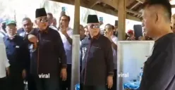 Viral video Pemilik Ponpes Al Zaytun, Panji Gumilang, marahi 3 aparat berpakaian preman. (Sumber : Instagram @bekasikepo)