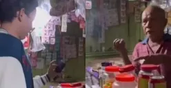 Konten kreator Richard Theodore saat membuat konten soal tes kejujuran ke warga NTT. (Sumber : TikTok)