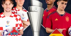 Kroasia dan Spanyol akan memperebutkan trofi UEFA Nations League di Stadion De Kuip Rotterdam (Sumber : Twitter)