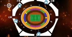 Lokasi posko kesehatan bagi penonton di Stadion GBK saat FIFA Matchday Timnas Indoensia vs Argentina (Sumber : Instagram @PSSI)