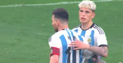 Alejandro Garnaco bakal gantikan Lionel Messi untuk FIFA Matchday melawan Timnas Indonesia (Sumber : Twitter)