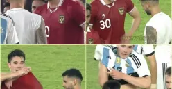 Momen Elkan Baggott Saling Tukar Jersey dengan Cristian Romero, Warganet Malah Geram Karena Ini