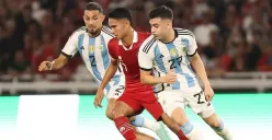 Laga Timnas Indonesia vs Agentina disorot media asing (Sumber : Instagram @PSSI)