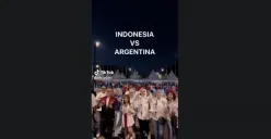 Kader PAN Nyanyi Lagu Viral Usai Laga Indonesia vs Argentina, Warganet Nyinyir: Pansos Dah!