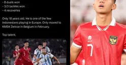 Penampilan apik Marselino Ferdinan saat FIFA Matchday ikut disanjung oleh jurnalis asing (Sumber : Twitter)