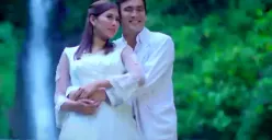 Syahnaz Sadiqah dan Rendy Kjaernett beradu akting di sebuah FTV. (Sumber : YouTube SCTV)