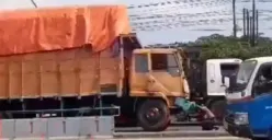 Kecelakaan di Karangjati Semarang: Truk Muatan Tabrak Mobil dan Sepeda Motor, Diduga Gara-gara Rem Blong