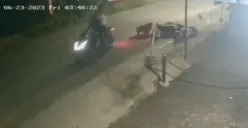 Ilustrasi klitih dan begal di malam hari. Viral video memperlihatkan aksi begal di Kampung Burangkeng, Setu Bekasi, Jumat 23 Juni 2023 dini hari. (Sumber : Twitter @Paltiwest)