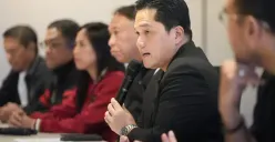 Erick Thohir laporkan dugaan korupsi dana pensiun di BUMN. (Sumber : Twitter @erickthohir)