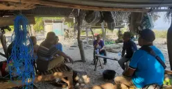 Potret penduduk Desa Panama di NTT yang juga dijuluku desa mualaf (Sumber : Twitter @MaxieNinef)