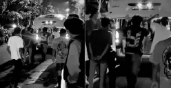 Kecelakaan yang melibatkan dua pengendara motor terjadi di Simongan dekat Markas Brimob Simongan, Semarang Barat, Kota Semarang, Selasa 27 Juni 2023 dini hari. (Sumber : Instagram @infokejadiansemarang.new)