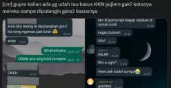 Mahasiswa UGM ketahuan mesum saat KKN. (Sumber : twitter/collegemenfess)