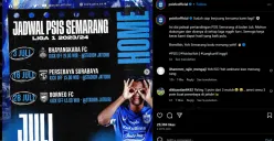Jadwal PSIS Semarang di BRI Liga 1 2023 usai vs Bhayangkara FC di Juli 2023.