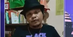 Bagus Robi, pemilik tanah yang tutup akses jalan warga dengan tembok di Ponorogo (Sumber : YouTube Kompas TV)