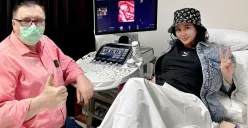 Denise Chariesta menangis mengungkapkan bahwa ASI-nya tidak lagi keluar. (Sumber : Instagram @denisechariesta91)