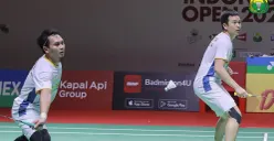 Ahsan/Hendra bakal absen di India Open 2024. (Sumber : PBSI)