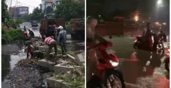 Hujan Deras Kamis Malam, Beberapa Titik di Wilayah Kota Semarang Terendam Banjir, Sampai Pagi Air Belum Surut