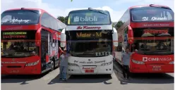 Berwisata keliling Semarang gratis dengan bus wisata Denok Kenang. (Sumber : Instagram @buswisata_kotasemarang)
