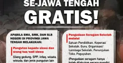 Ganjar Pranowo membuka nomor aduan untuk masyarakata agar melapor jika menemukan tindakan pungli di sekolah. (Sumber : Instagram @ganjar_pranowo)