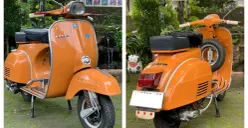 Ilustrasi | Tips Merawat Vespa Klasik, perhatikan sistem pelumasan dan sistem pengapian. (Sumber : Instagram/sultonvespa)