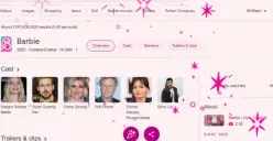 Jelang Penayangan Film Barbie 2023, Google Kini Bertabur Bintang-bintang Pink!