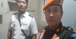 Beredar foto diduga masinis kereta api 112 Brantas yang tabrak truk di Jembatan Madukoro, Semarang, Selasa, 18 Juli 2023.